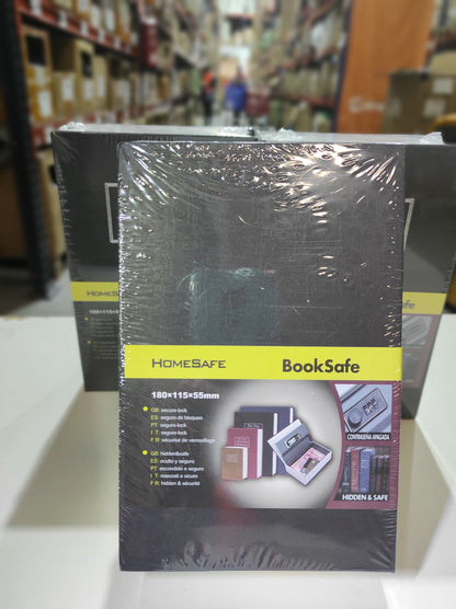 Caja fuerte en forma de libro con cerradura 180x115x55mm - additional image 4